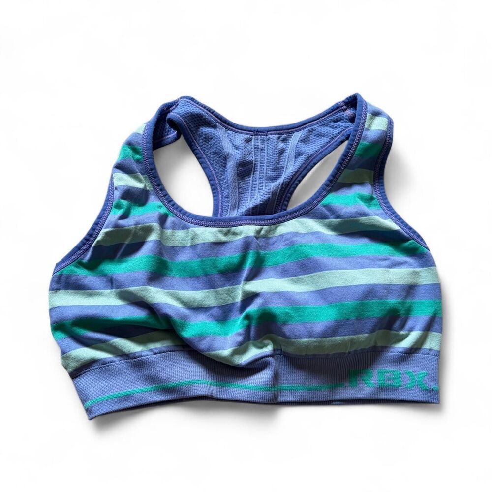 Rbx-active Women's Blue and Green Bra